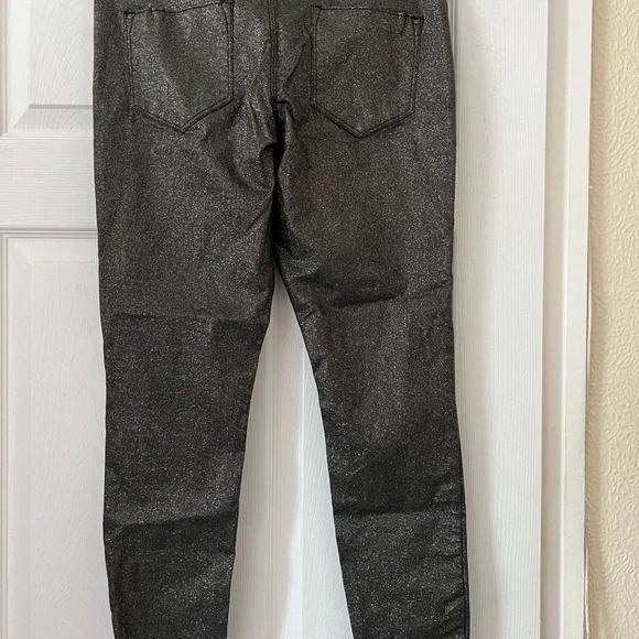 Pair of Dorothy Perkins Glittery Trousers ideal Rockstar look size 10 - Picture 5 of 11